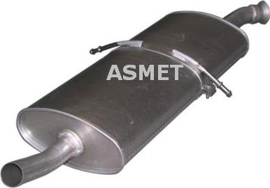 Asmet 01.055 - Middle Silencer www.parts5.com