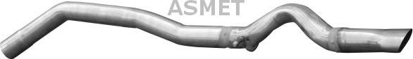 Asmet 01.060 - Exhaust Pipe www.parts5.com