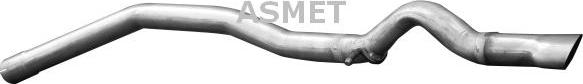 Asmet 01.068 - Exhaust Pipe www.parts5.com