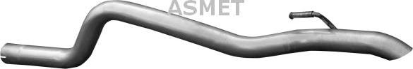 Asmet 02.041 - Exhaust Pipe www.parts5.com