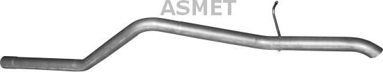 Asmet 07.193 - Exhaust Pipe www.parts5.com