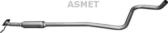 Asmet 07.179 - Middle Silencer www.parts5.com
