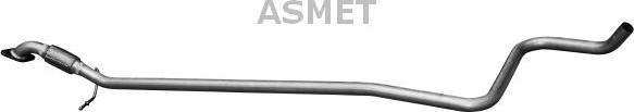 Asmet 07.178 - Exhaust Pipe www.parts5.com