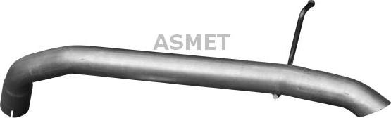 Asmet 07.218 - Exhaust Pipe www.parts5.com