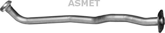 Asmet 14.047 - Exhaust Pipe www.parts5.com