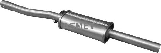 Asmet 16.018 - Middle Silencer www.parts5.com