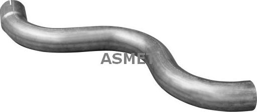 Asmet 18.004 - Exhaust Pipe www.parts5.com