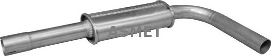 Asmet 18.032 - Middle Silencer www.parts5.com