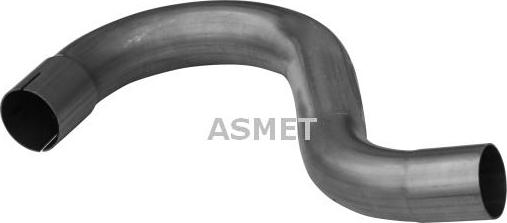 Asmet 18.022 - Exhaust Pipe www.parts5.com