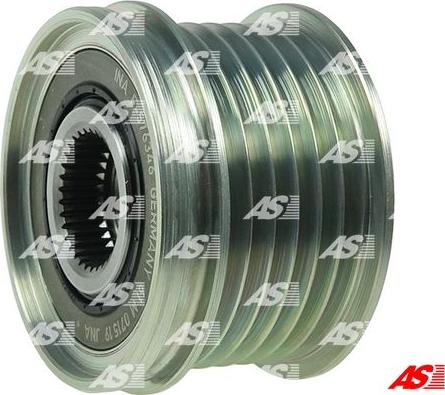 AS-PL AFP0047(INA) - Pulley, alternator, freewheel clutch www.parts5.com
