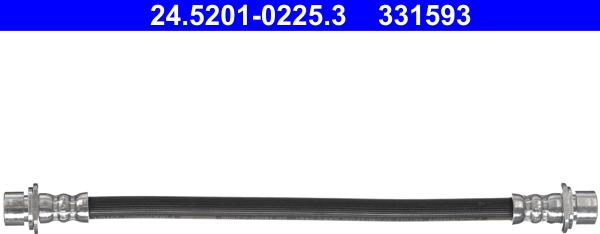 ATE 24.5201-0225.3 - Tubo flexible de frenos www.parts5.com