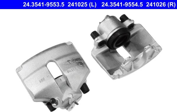 ATE 24.3541-9554.5 - Brake Caliper www.parts5.com