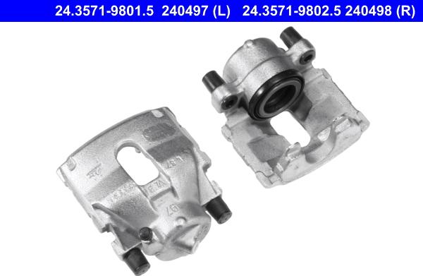 ATE 24.3571-9802.5 - Brake Caliper www.parts5.com