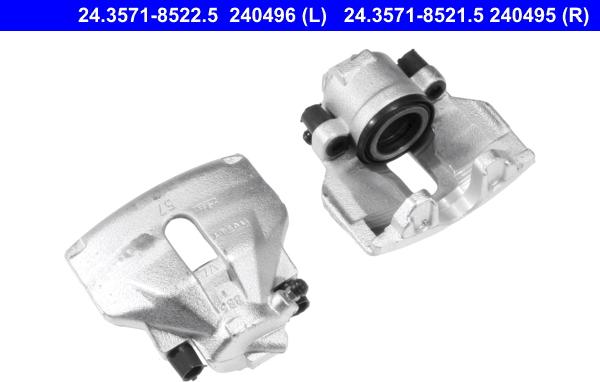 ATE 24.3571-8521.5 - Brake Caliper www.parts5.com
