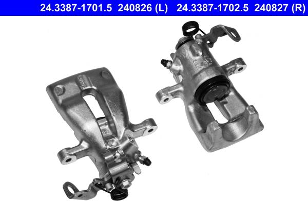 ATE 24.3387-1701.5 - Brake Caliper www.parts5.com