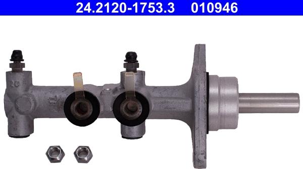 ATE 24.2120-1753.3 - Brake Master Cylinder www.parts5.com