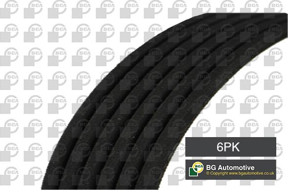 BGA 6PK1080 - V-Ribbed Belt www.parts5.com