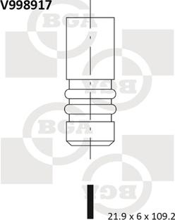 BGA V998917 - Outlet valve www.parts5.com