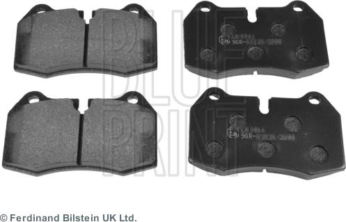 Blue Print ADN142124 - Brake Pad Set, disc brake www.parts5.com