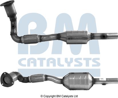 BM Catalysts BM91489H - Catalytic Converter www.parts5.com