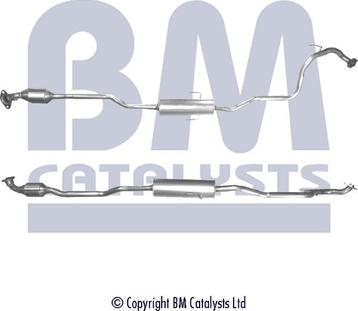 BM Catalysts BM91576H - Catalytic Converter www.parts5.com