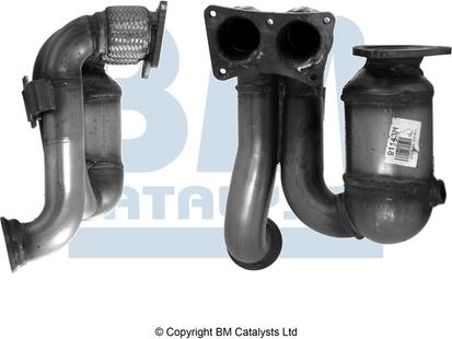 BM Catalysts BM91143H - Catalytic Converter www.parts5.com