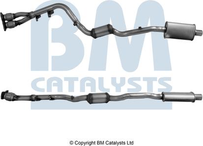 BM Catalysts BM91874H - Catalytic Converter www.parts5.com