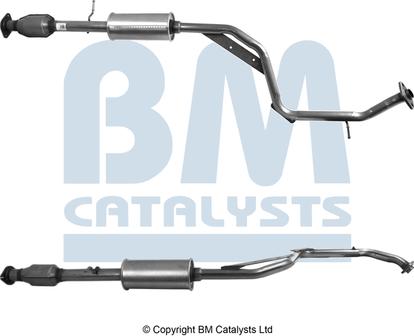 BM Catalysts BM91743H - Catalytic Converter www.parts5.com