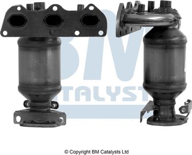 BM Catalysts BM91712H - Catalytic Converter www.parts5.com