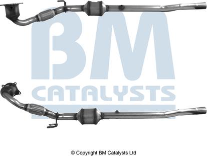 BM Catalysts BM91735H - Catalytic Converter www.parts5.com