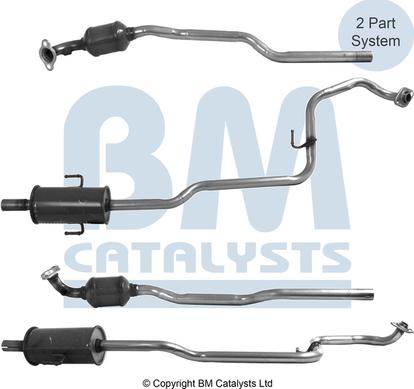 BM Catalysts BM92625H - Catalytic Converter www.parts5.com