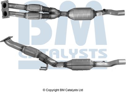 BM Catalysts BM92149H - Catalytic Converter www.parts5.com
