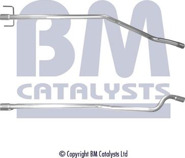BM Catalysts BM50443 - Exhaust Pipe www.parts5.com