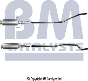 BM Catalysts BM11019 - Сажевый / частичный фильтр, система выхлопа ОГ www.parts5.com