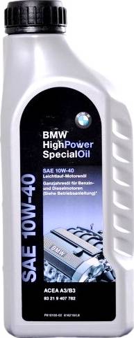BMW 83 21 9 407 782 - Engine Oil www.parts5.com