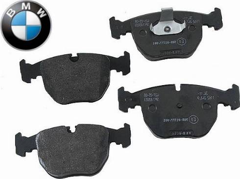 BMW 34116761252 - Front wheel brake, brake pad sensor: 1 Kit pcs. www.parts5.com