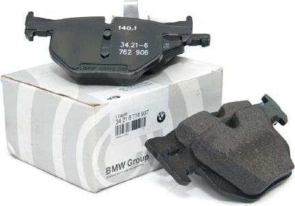 BMW 34216776937 - Brake Pad Set, disc brake www.parts5.com