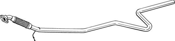 Bosal 950-087 - Exhaust Pipe www.parts5.com