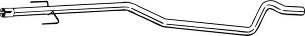 Bosal 916-519 - Exhaust Pipe www.parts5.com
