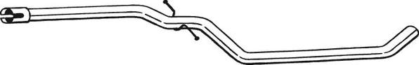 Bosal 823-081 - Exhaust Pipe www.parts5.com