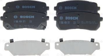 BOSCH 0 986 494 971 - Brake Pad Set, disc brake www.parts5.com
