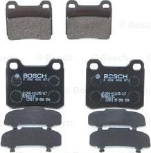 BOSCH 0 986 466 871 - Brake Pad Set, disc brake www.parts5.com