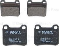 BOSCH 0 986 466 871 - Brake Pad Set, disc brake www.parts5.com