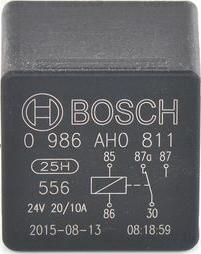 BOSCH 0 986 AH0 811 - Реле, рабочий ток www.parts5.com