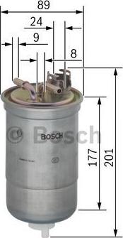 BOSCH 0 450 906 374 - Fuel filter www.parts5.com