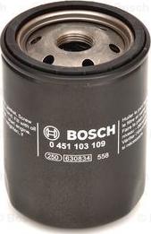BOSCH 0 451 103 109 - Oil Filter www.parts5.com