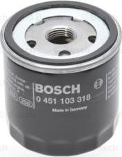 BOSCH 0 451 103 318 - Oil Filter www.parts5.com