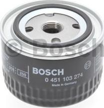 BOSCH 0 451 103 274 - Oil Filter www.parts5.com