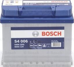 BOSCH 0 092 S40 060 - Стартерная аккумуляторная батарея, АКБ www.parts5.com