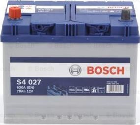 BOSCH 0 092 S40 270 - Стартерная аккумуляторная батарея, АКБ www.parts5.com